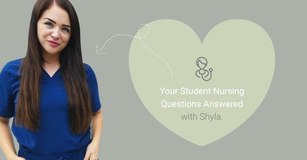 Your Student Nursing Questions Answered with @shylalockhart_